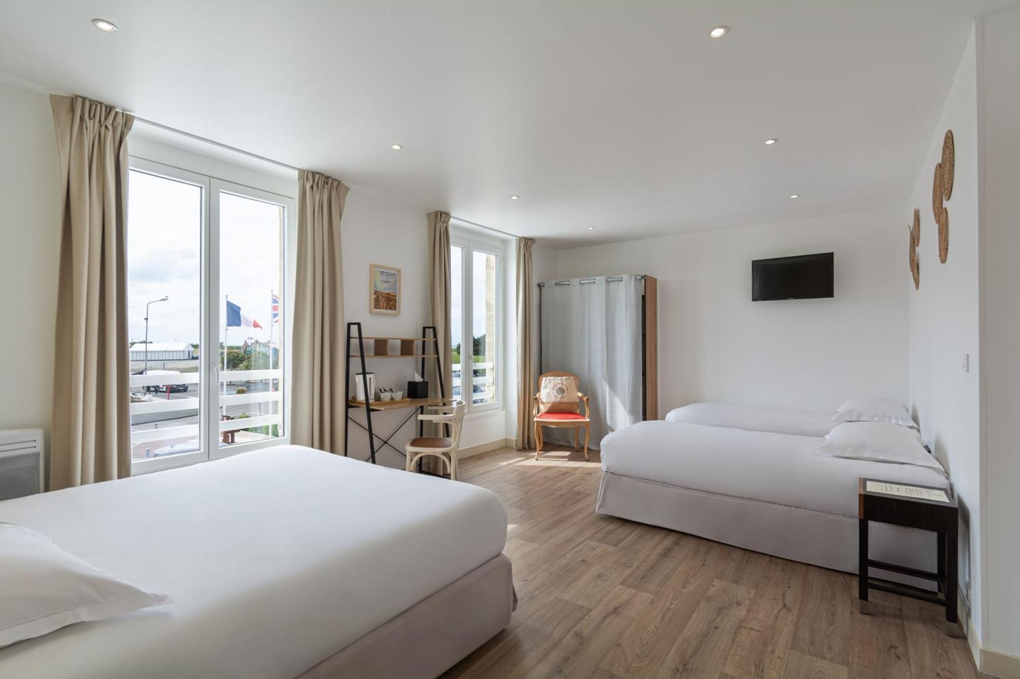 Hotel De La Plage Courseulles-sur-Mer Zewnętrze zdjęcie