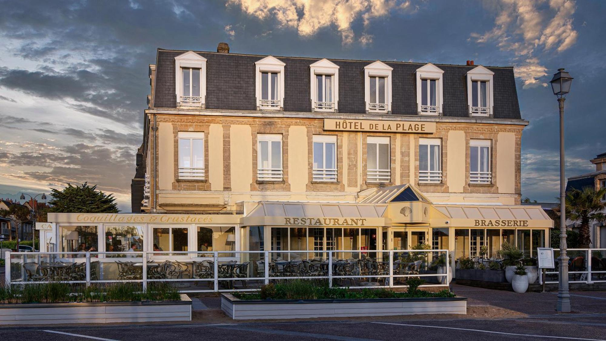 Hotel De La Plage Courseulles-sur-Mer Zewnętrze zdjęcie